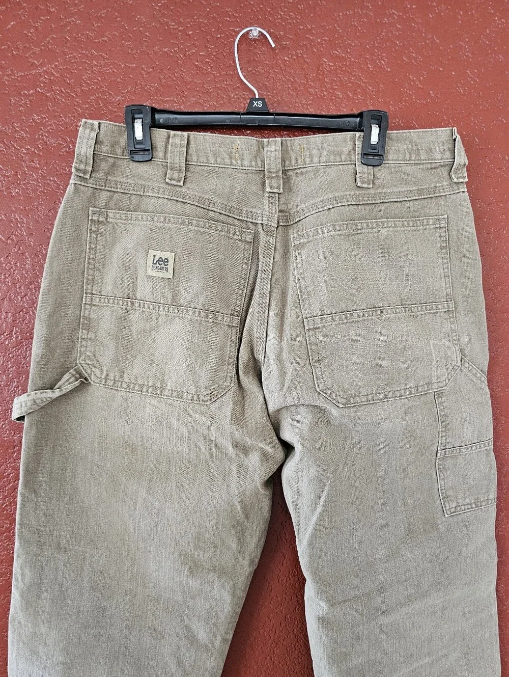 Lee Carpenter Men's Corduroy Pants in Light Khaki